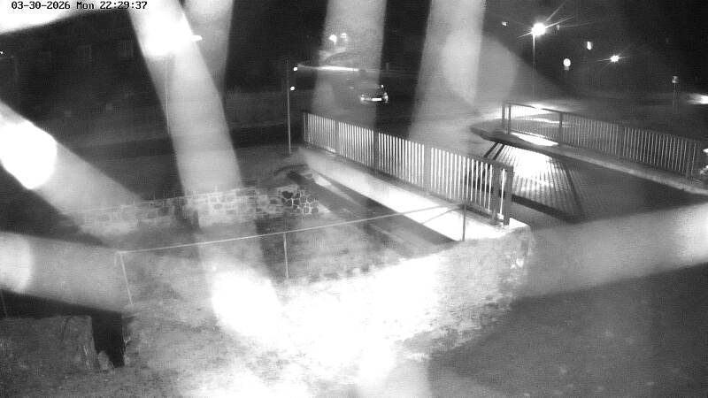 Aktuální stav hladiny potoka Bystrá