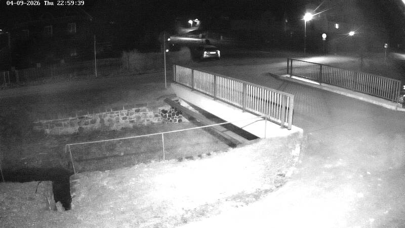 Aktuální stav hladiny potoka Bystrá