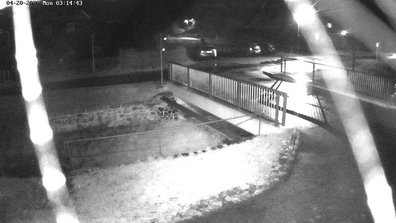 Aktuální stav hladiny potoka Bystrá