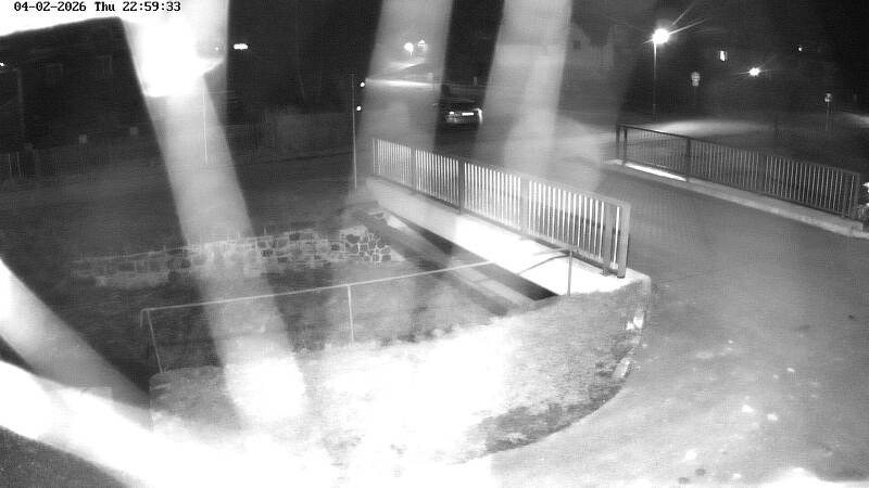 Aktuální stav hladiny potoka Bystrá