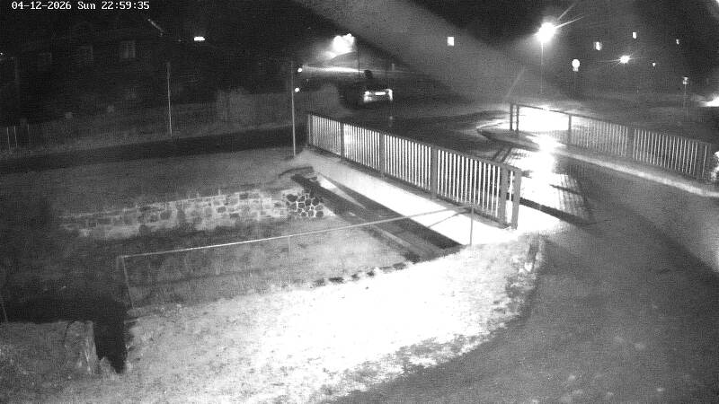 Aktuální stav hladiny potoka Bystrá