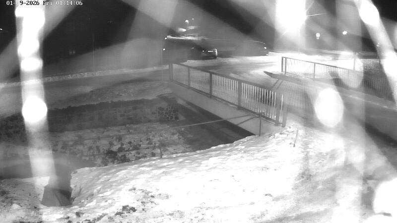 Aktuální stav hladiny potoka Bystrá