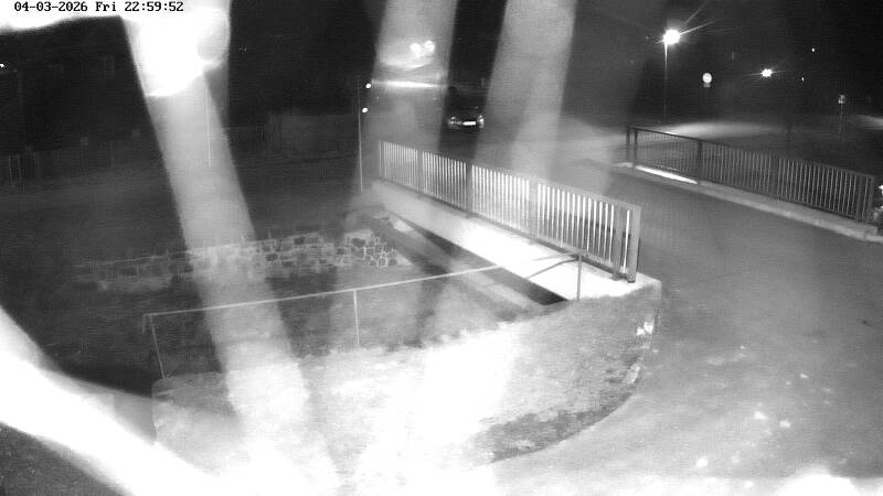 Aktuální stav hladiny potoka Bystrá