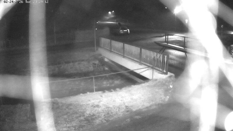 Aktuální stav hladiny potoka Bystrá