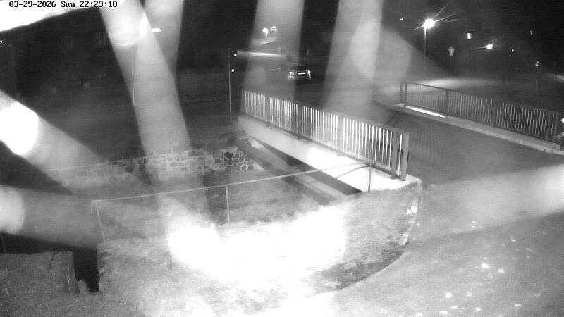 Aktuální stav hladiny potoka Bystrá