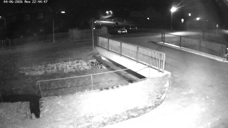 Aktuální stav hladiny potoka Bystrá