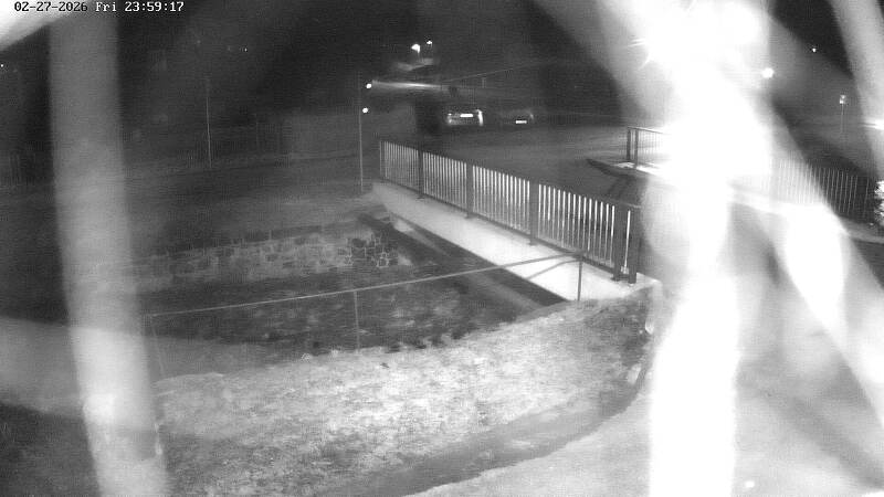 Aktuální stav hladiny potoka Bystrá