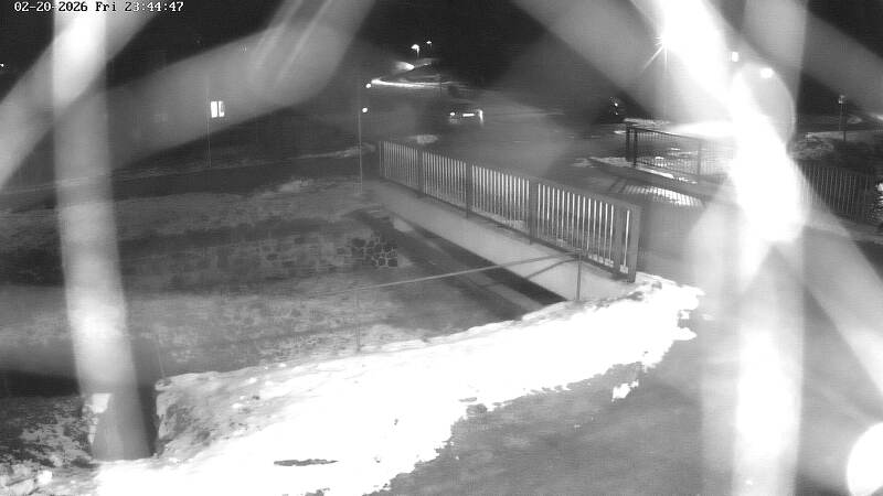 Aktuální stav hladiny potoka Bystrá