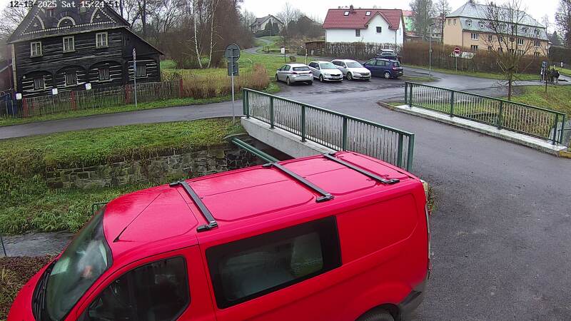 Aktuální stav hladiny potoka Bystrá