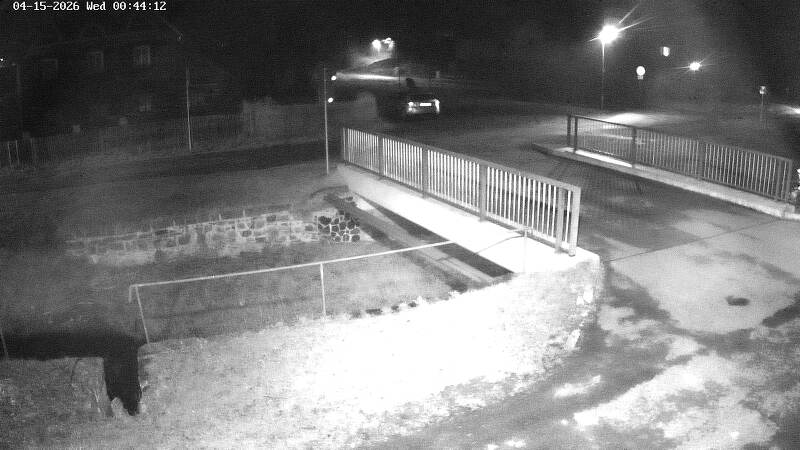 Aktuální stav hladiny potoka Bystrá