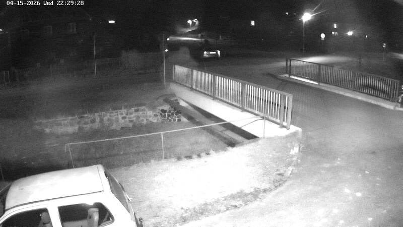 Aktuální stav hladiny potoka Bystrá