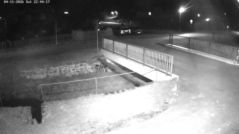 Aktuální stav hladiny potoka Bystrá